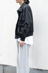 【TAUPE】"NYLON CONSTRUCTIVE ZIP JACKET"